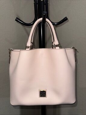 Dooney & Bourke Blush Pink Saffiano Tote